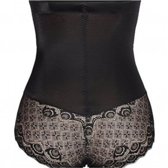 High waist Lace Panel Shapewear - Picture 2 of 5